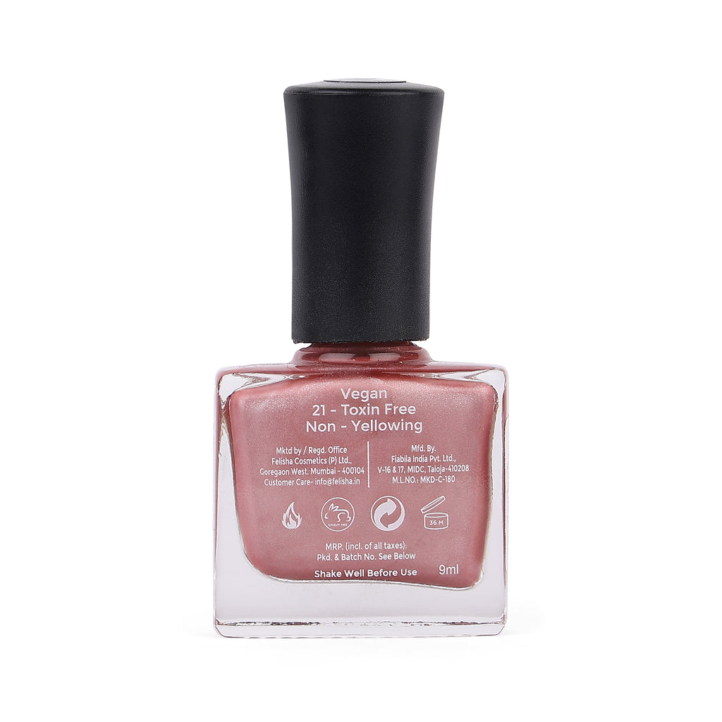 Twilight Metallic Matte Nail Polish - Nude (Shade 144)