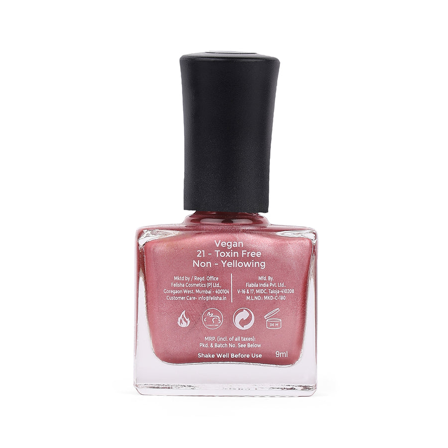 Twilight Metallic Matte Nail Polish - Pink, 147