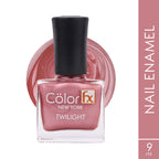 Twilight Metallic Matte Nail Polish - Pink (Shade 147)