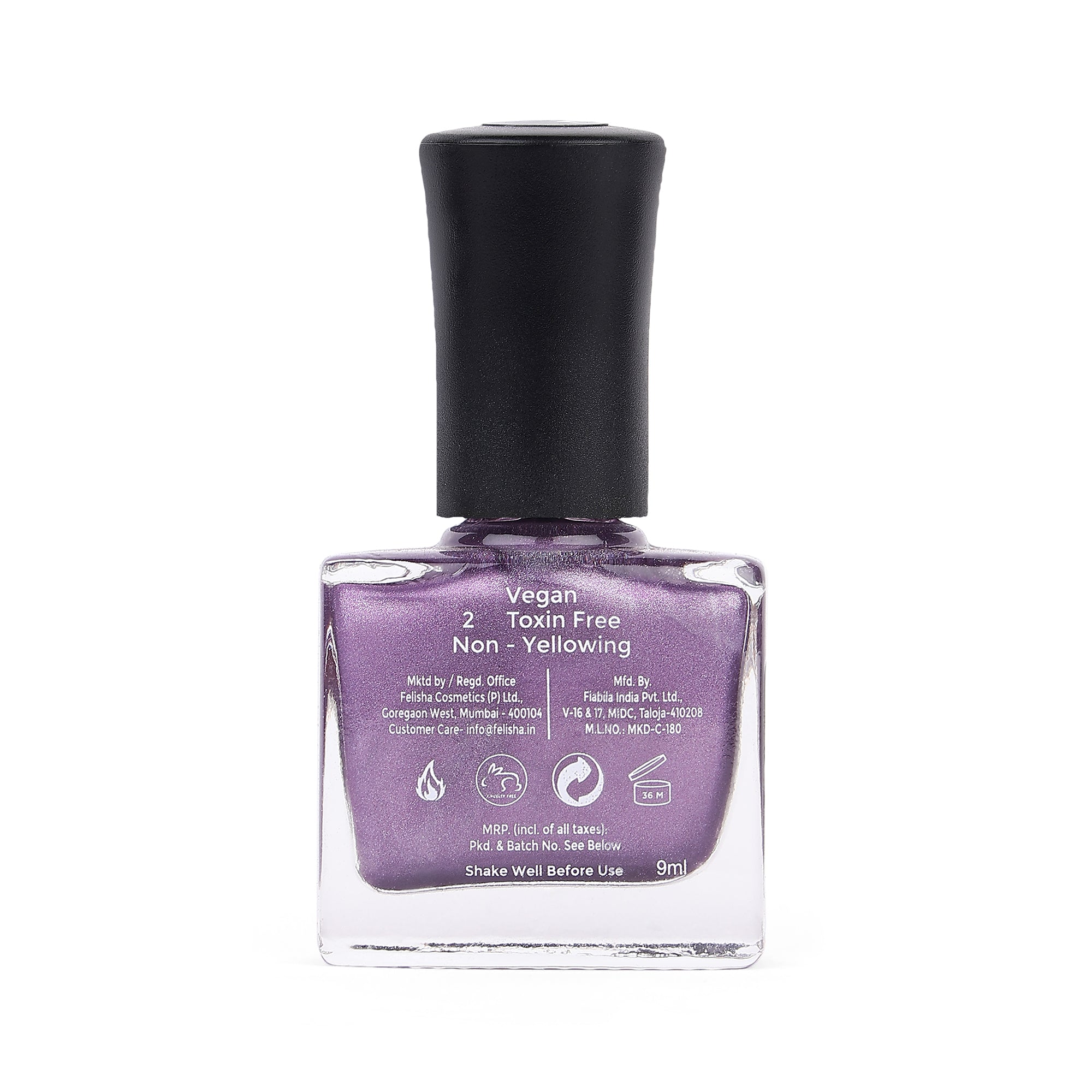 Twilight Metallic Matte Nail Polish - Purple, 148