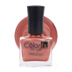 Twilight Metallic Matte Brown Nail Polish, 156
