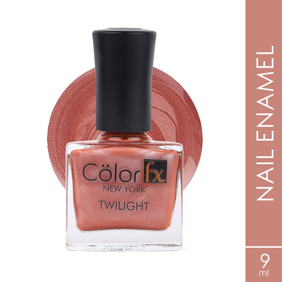 Twilight Metallic Matte Brown Nail Polish, 156
