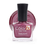 Twilight Metallic Matte Nail Polish - Wine Purple, 158
