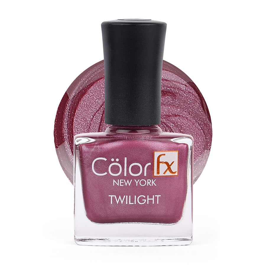 Twilight Metallic Matte Nail Polish - Wine Purple, 158