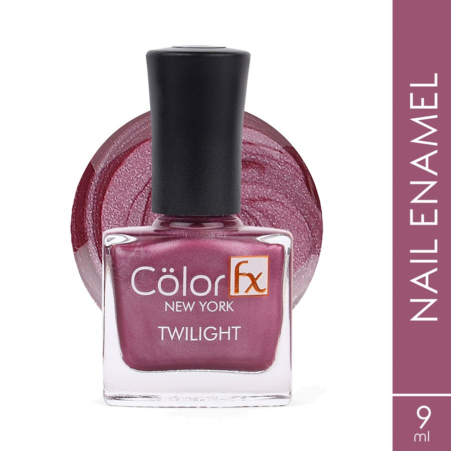 Twilight Metallic Matte Nail Polish - Wine Purple, 158