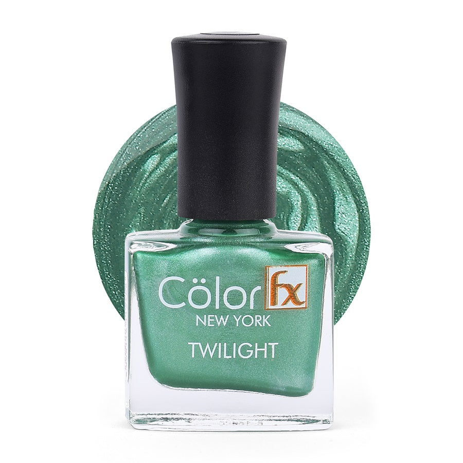 Twilight Metallic Matte Nail Polish - Green, 159