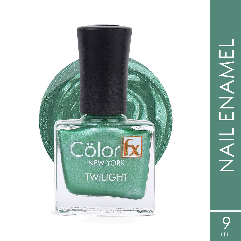 Twilight Metallic Matte Nail Polish - Green, 159
