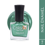 Twilight Metallic Matte Nail Polish - Green, 159