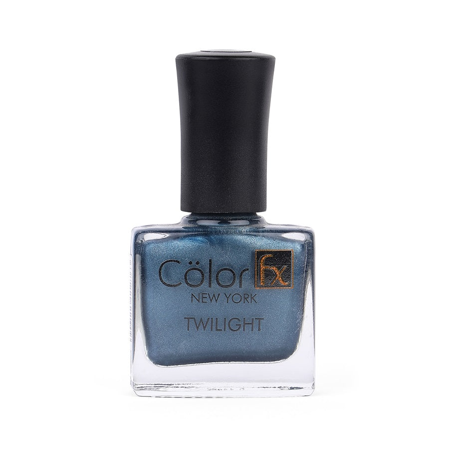 Twilight Metallic Matte Nail Polish - Peacock Blue Teal, 160