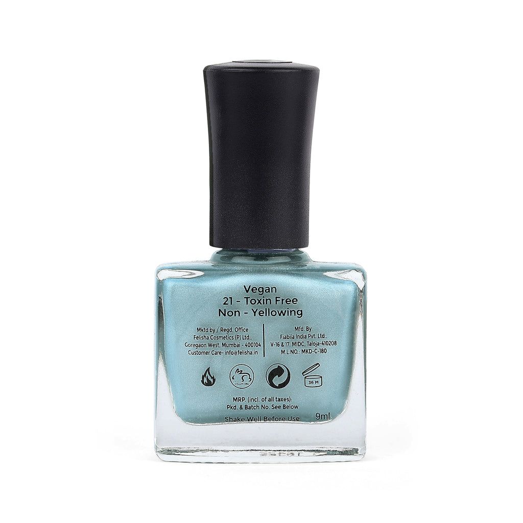 Twilight Metallic Matte Nail Polish - Blue, 161