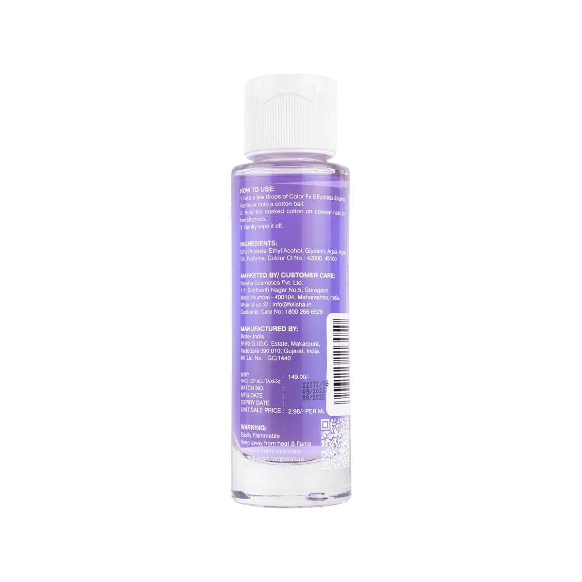 Effortless Nail Polish Remover (Lavender Scented)