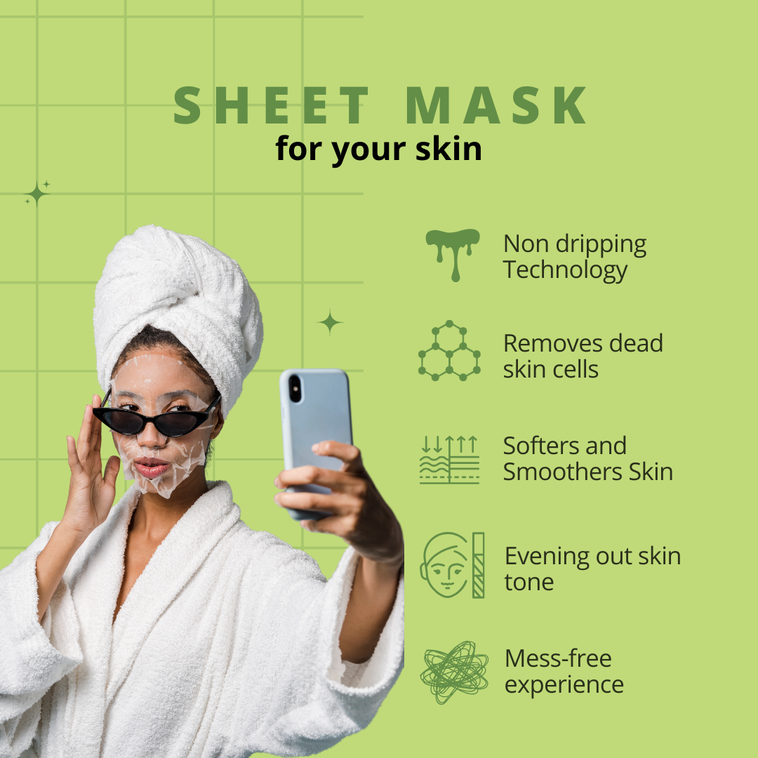 De-Tan And Lightening Serum Mask