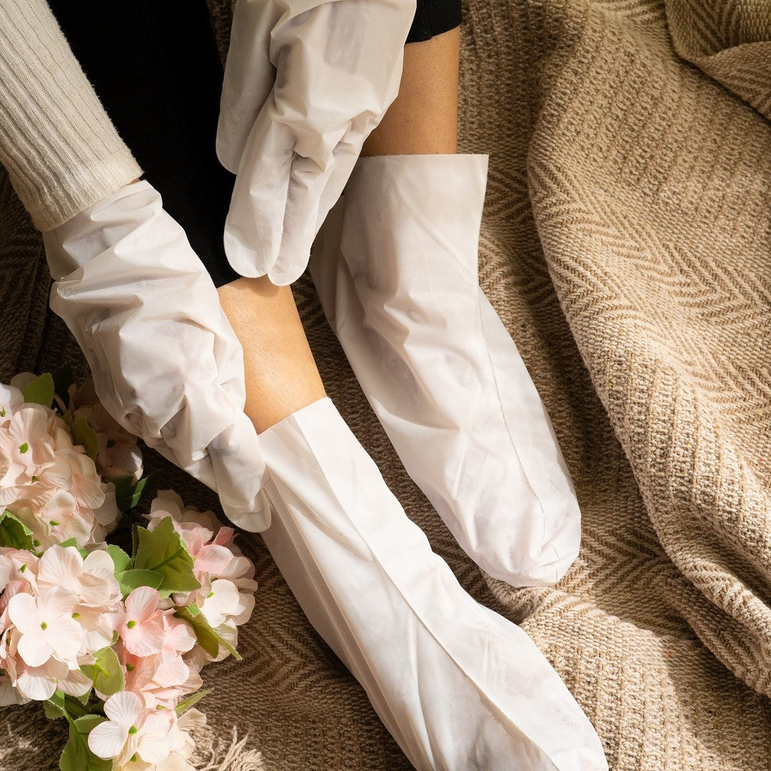 Hand Mask for Instant Baby Soft Skin Nourishment & Smoothening