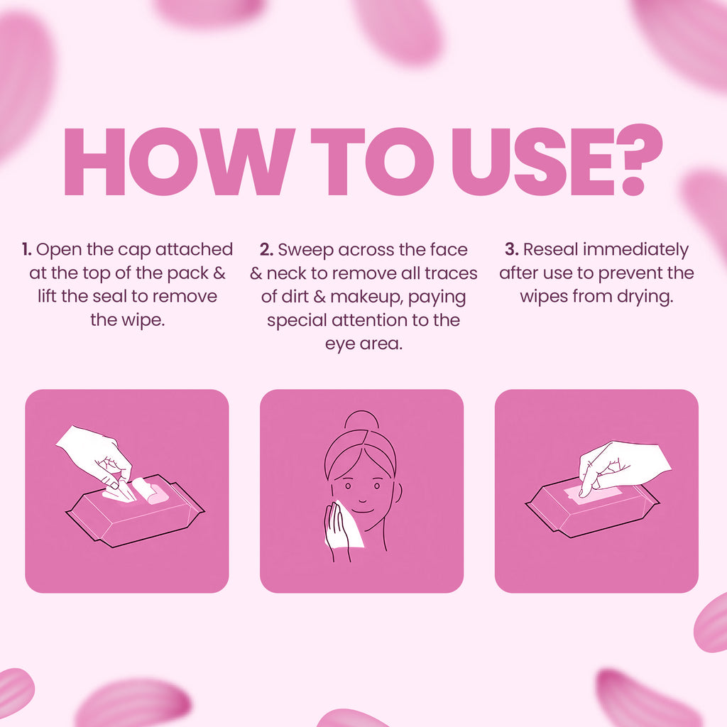 Effortless, Quick & Gentle Makeup Remover Wipes (Pack of 25)