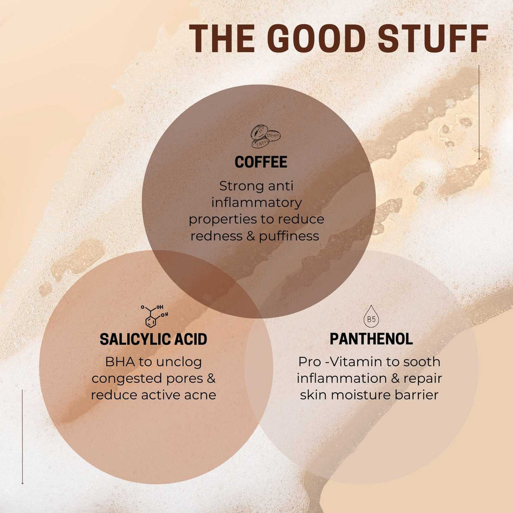 Superfood Coffee Shot Anti-Acne Foaming Face Wash