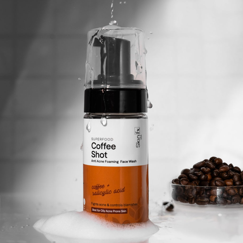 Superfood Coffee Shot Anti-Acne Foaming Face Wash