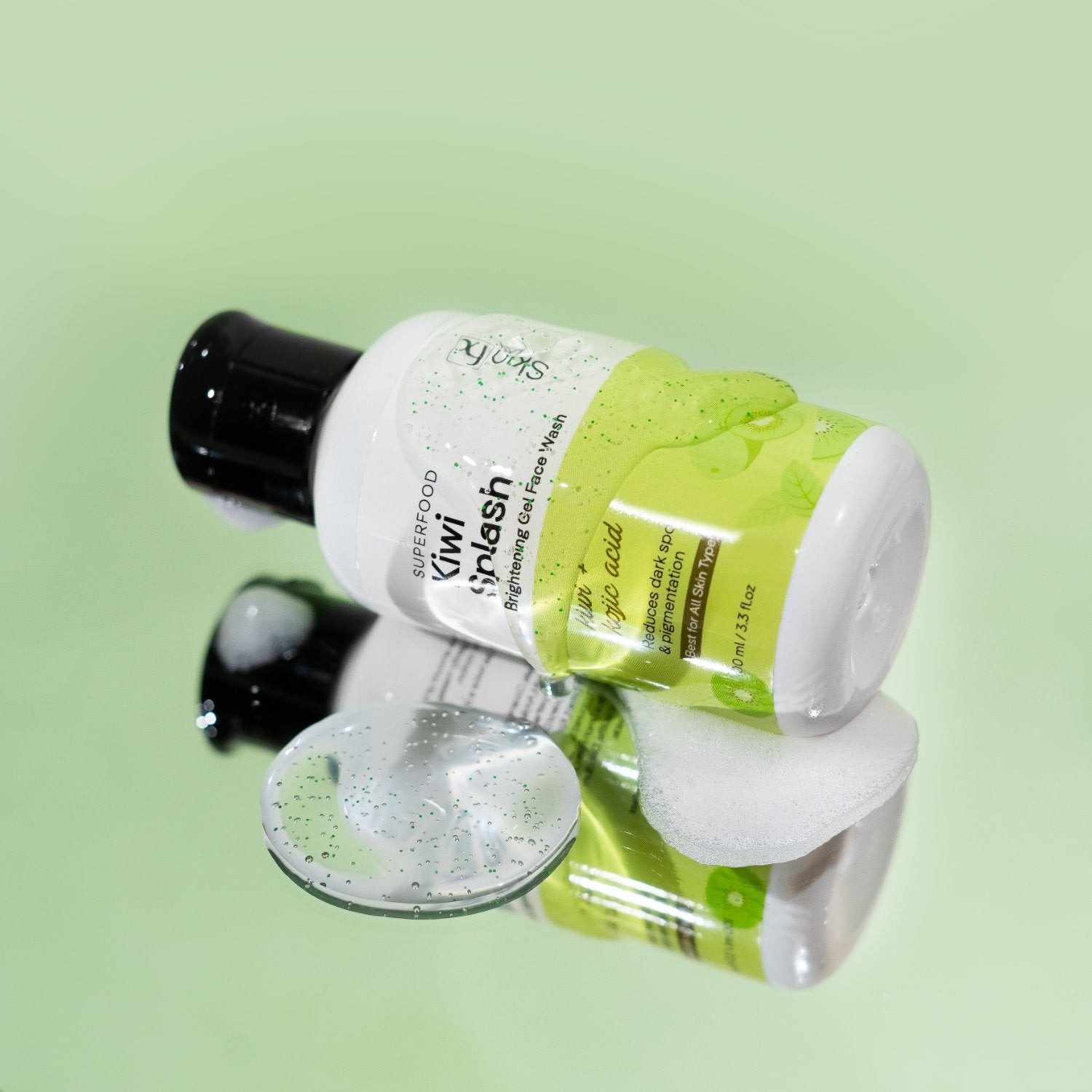 Superfood Kiwi Splash Brightening Gel Facewash