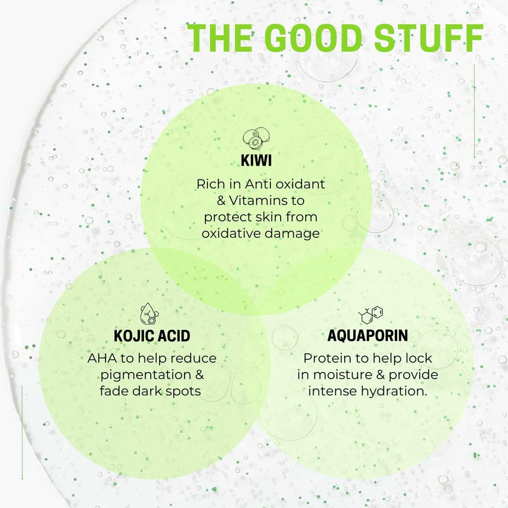 Superfood Kiwi Splash Brightening Gel Face Wash