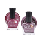 Twilight & Sugar Baby Nail Polishes - Purple (Pack of 2)