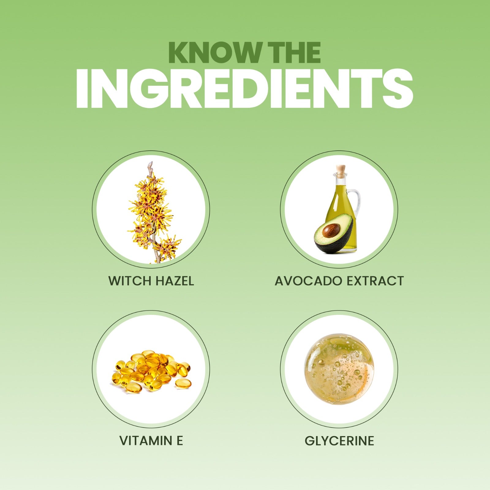 Refreshing & Soothing Wipes – Avocado & Witch Hazel 25 pcs